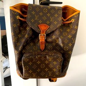 Vintage Louis Vuitton Montsouris MM Backpack